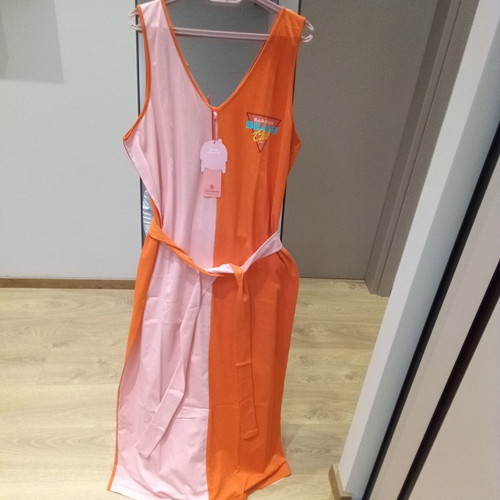 Karavan Jodie dress, red and pink