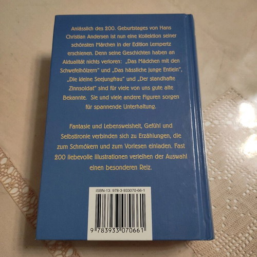 Andersens Märchen Lempertz book like new, German