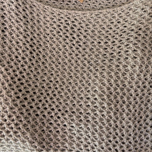 Lynne women's evening blouse like new, grey-silver, size S/M