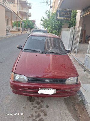 Toyota Starlet 1991 μεταχειρισμένο, 1.296 κ.εκ., χειροκίνητο, 213.000 χλμ, κόκκινο