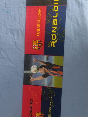 Ronaldinho Barcelona 2006 scarf new