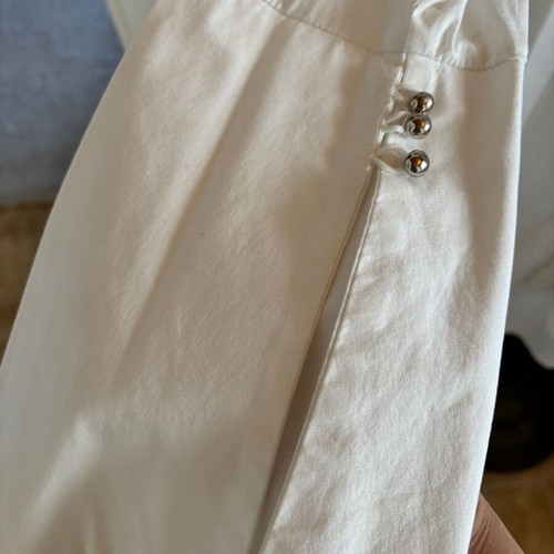 Be a Bee Couture white oversized shirt size small like new