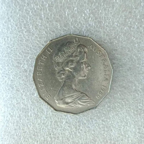 Australia 50 cents coin 1980 made to order (BL-3)