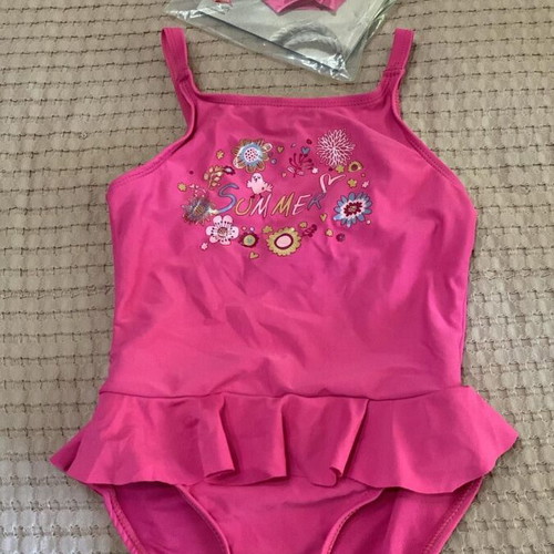 Lupilu swimwear set of 2 (one-piece and bikini) like new with caftan gift No 6