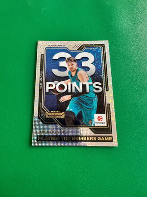 Luka Doncic 2025-26 Panini Contenders EuroLeague Playing The Numbers Game card new