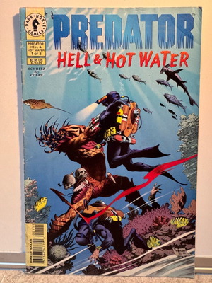 Predator Hell And Hot Water #1 Dark Horse Comics μεταχειρισμένο