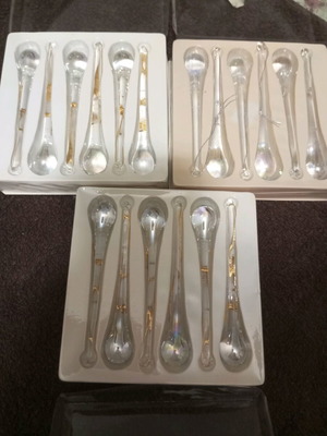 Crystal tears new, pack of 18 pieces made of pure crystal