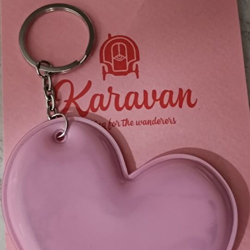 Karavan keychain, pink