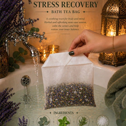 Bath tea bag Stress recovery new