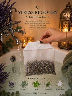 Bath tea bag Stress recovery new