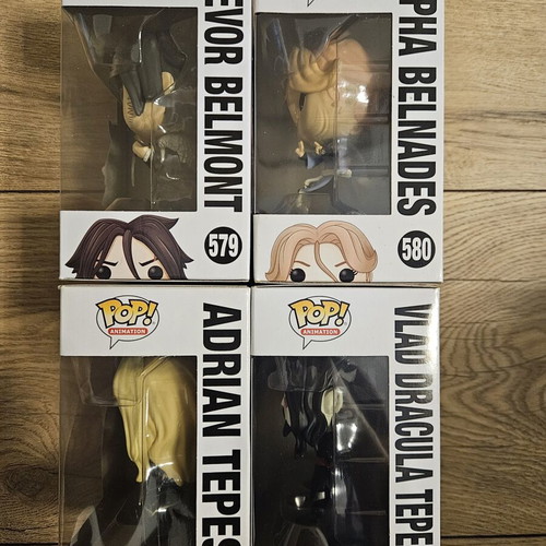 Castlevania Funko Pops bundle of four like new with boxes