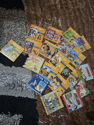Children's DVDs used, pack of 19, dubbed