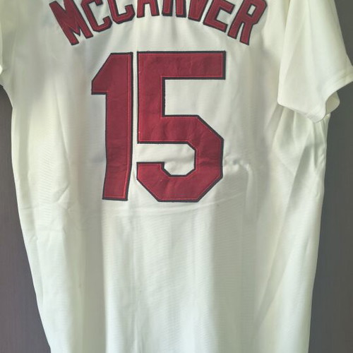St. Louis Cardinals Tim McCarver 1967 Mitchell & Ness Cooperstown Collection jersey