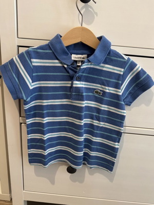 Lacoste baby shirt size 2 like new