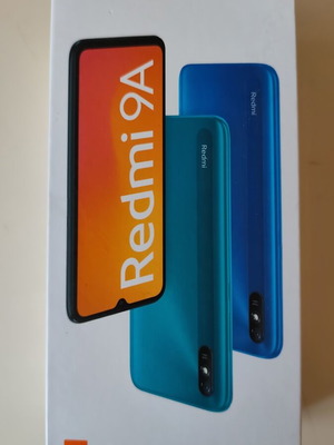Redmi 9A 32GB smartphone used, black, Android
