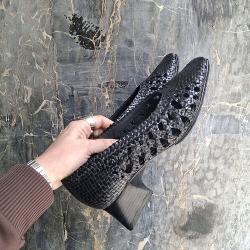 Miista London Taissa Block heels like new, black, size 38