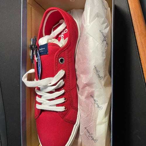 Pepe Jeans red shoe size 43 new in box