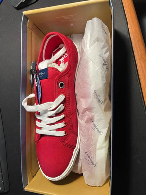 Pepe Jeans red shoe size 43 new in box