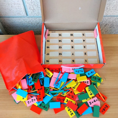 Wooden Ecotoys educational knowledge game new