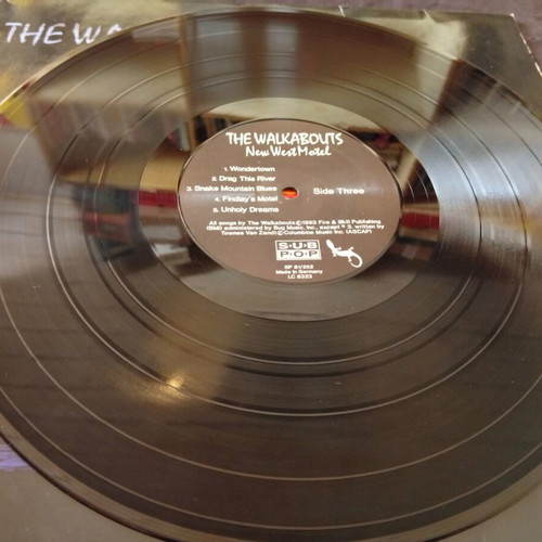 The Walkabouts New West Motel double vinyl 1993 used, rock