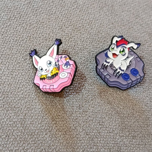 Digimon pin set of eight new