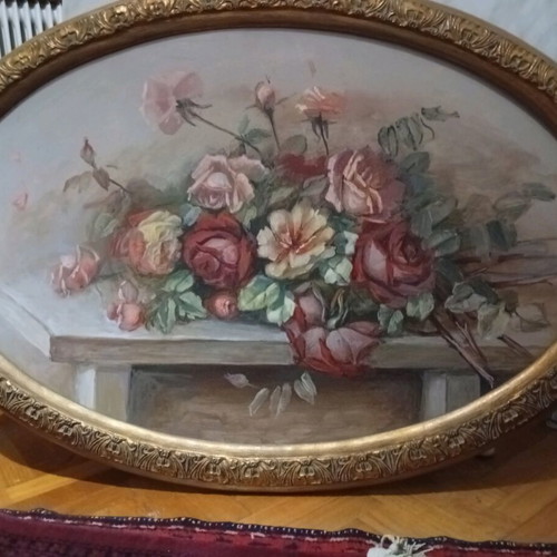 Hand-painted painting like new