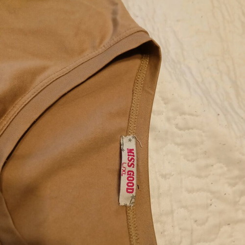 Women's thin long-sleeve shirt used, camel Miss June