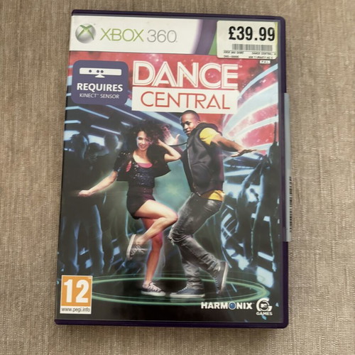 Dance Central Xbox 360 game used, English full version