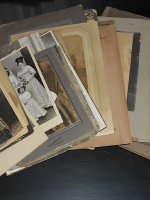 Portrait photos pack of 25 used, various sizes