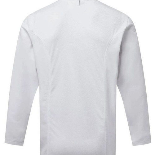 Chef Jacket PR903 White L new, long-sleeve, breathable Coolchecker