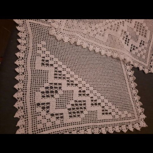 Handmade napkins like new, set of 2