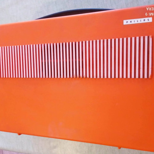 Philips 22GF210 vintage φορητό πικάπ μεταχειρισμένο, Space Age 1970s