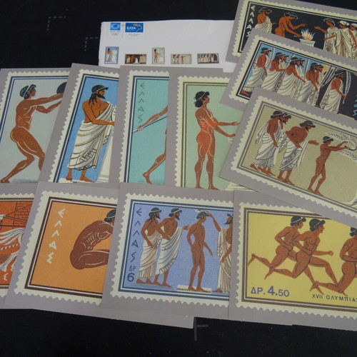 Olympic Games Rome 1960 Stamp Cards like new