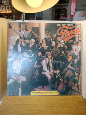 The Kids From Fame LP used with cover wear