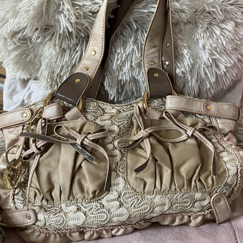 Blumarine Blugirl Y2K small handbag, beige