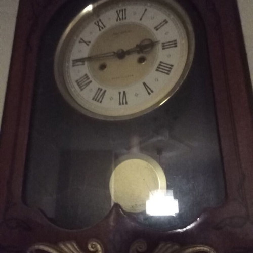 Vintage Russian wall clock used, analog