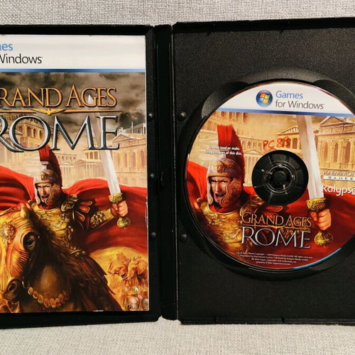 Grand Ages Rome PC DVD used, strategy game
