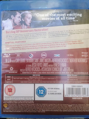 North by Northwest blu ray