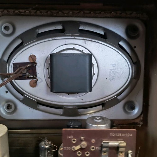 Nordmende Othello Bremen radio used, 1953-1954, 3D, 3 speakers