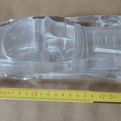 Crystal Mercedes 360SL used, Daum replica