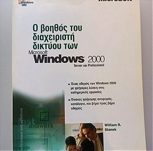 Ο βοηθός διαχειριστή δικτύου των windows 2000
