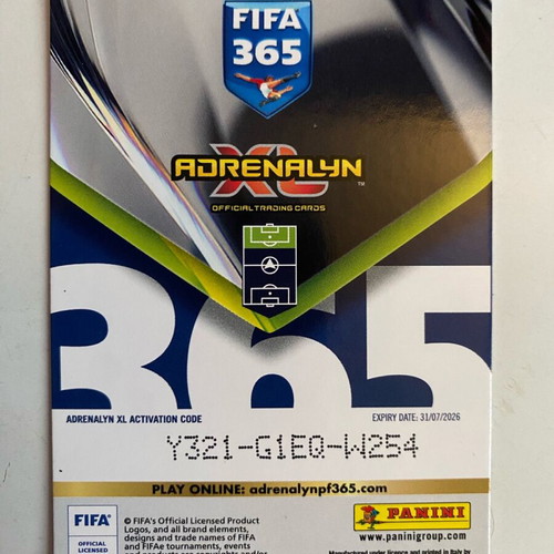 Panini FIFA Adrenalyn 365 2026 Laudrup BLUE fans favourite FAN76 like new