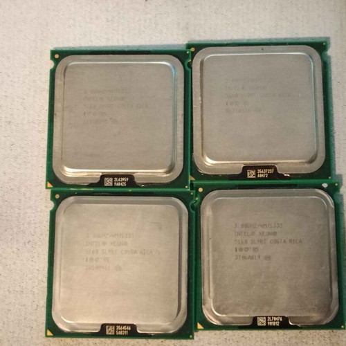 Xeon 5160 processors used, pack of 4, dual-core for workstation