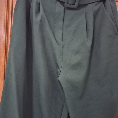 Women's office pants dark green one size new