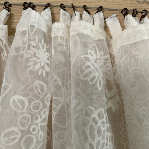 Curtain for small window like new, lace fabric, 150x51 cm