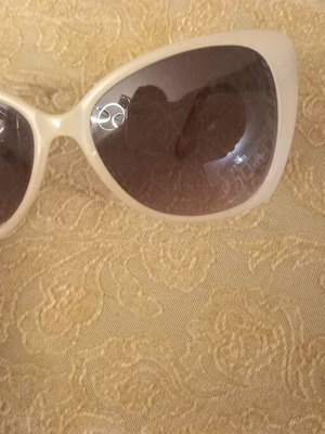 Women's sunglasses like new, beige and pink