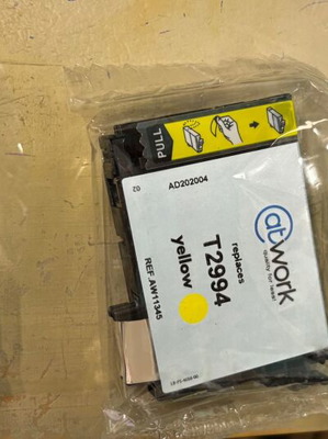 Σετ 3 μελανιών Epson Cyan T2992, Magenta T2993, Yellow T2994 καινούρια