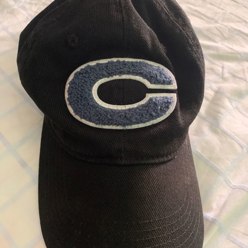Coach jockey hat used, black, size L