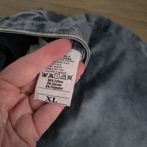 Wide leg jeans new Shein blue, size XL