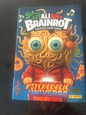 Brainrot trading card album